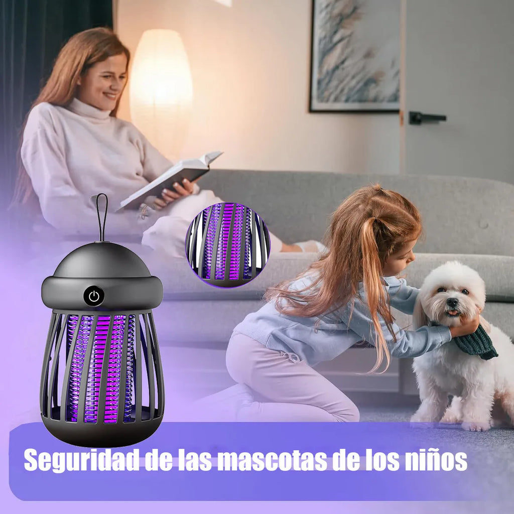 lampara electrica para mosquitos