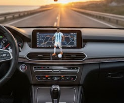 MESSI DECORATIVO PARA AUTO 19CM