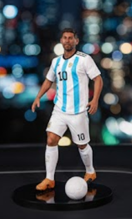 MESSI DECORATIVO PARA AUTO 19CM