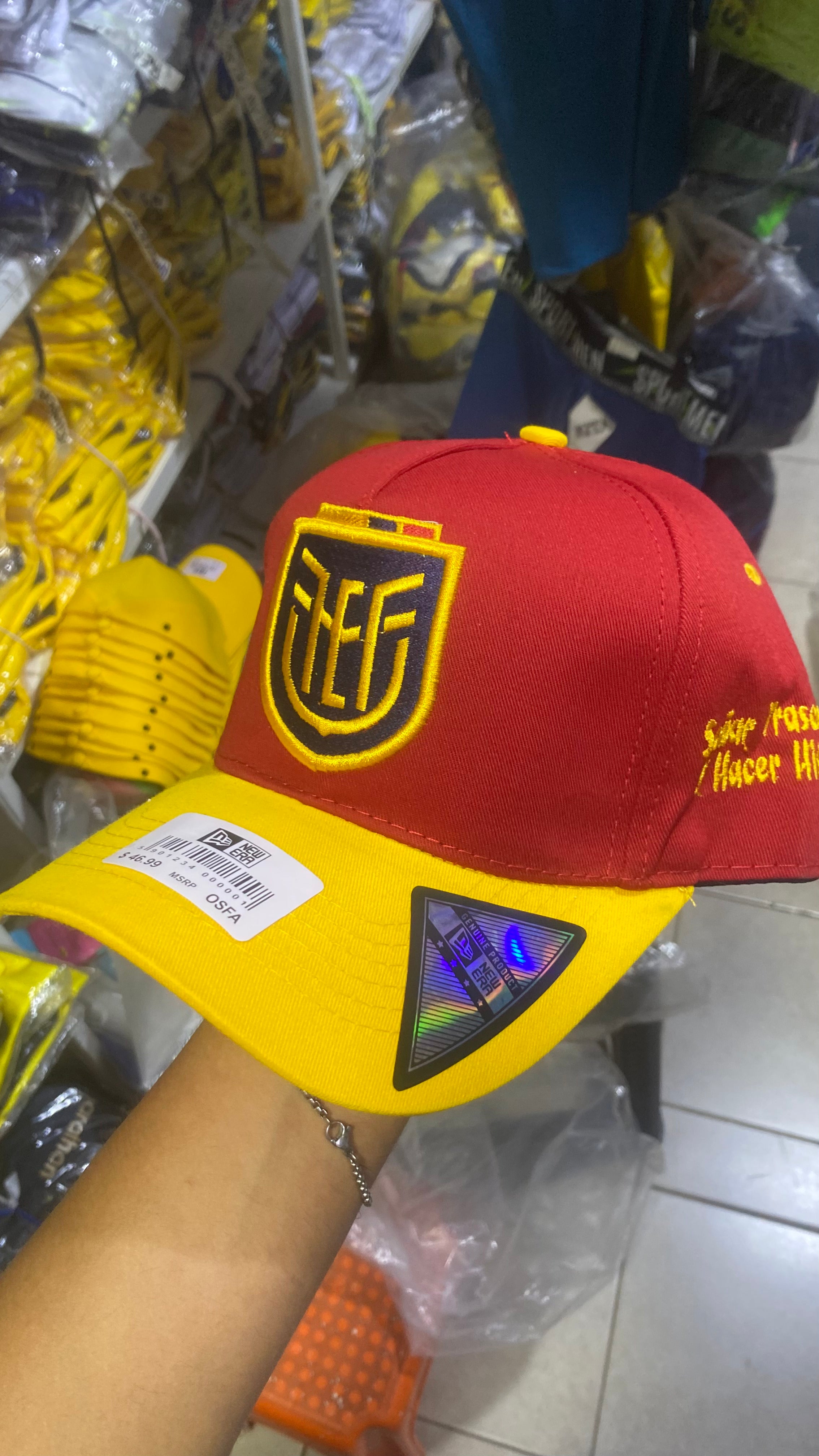 SELECCION ECUADOR HOMBRE 2026 + GORRA